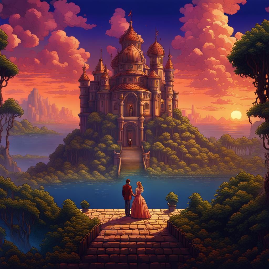 Pixel Art Proposal in Retro 16-bit Style