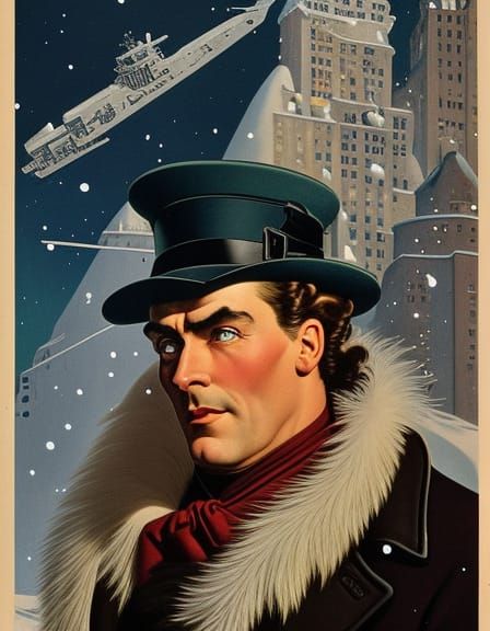 Cold War Allegory: Steampunk Book Illustration