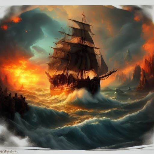 King Arthur Draws Excalibur in a Fantastical Medieval Scene