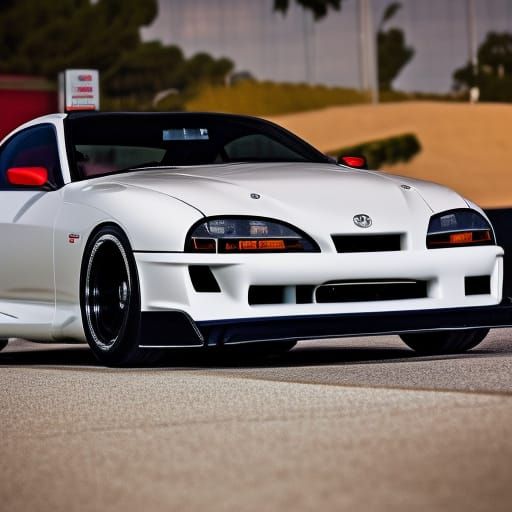 Tuned Toyota Supra: Professional Automotive Photography