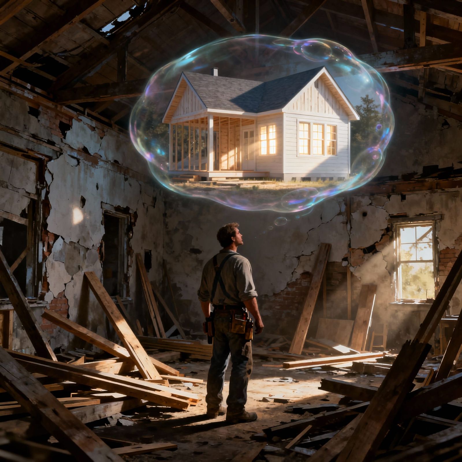 Carpenter's Vision: Rebuilding Hope from Ruin