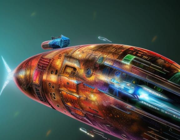 Enterprise Ship in a Bottle: Detailed Concept Art