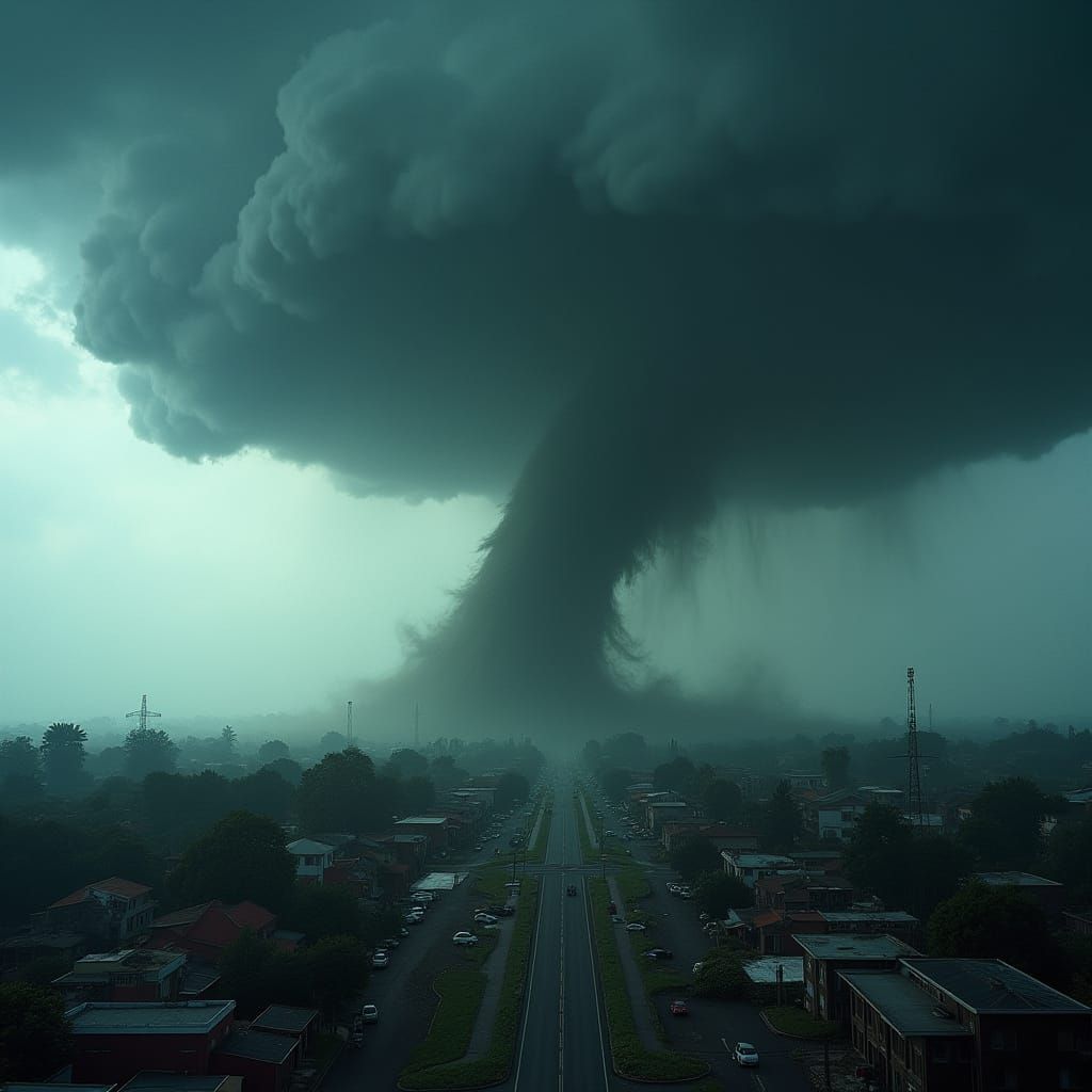 Giant Tornado Devastates New York City: Granular Film Aesthe...