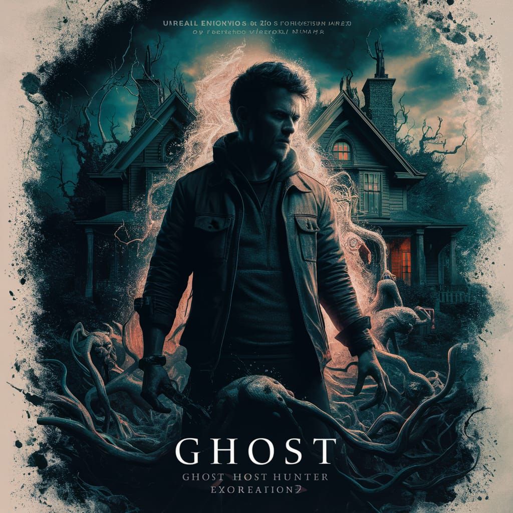 Ghost Hunter Battles Supernatural Forces in Haunted House