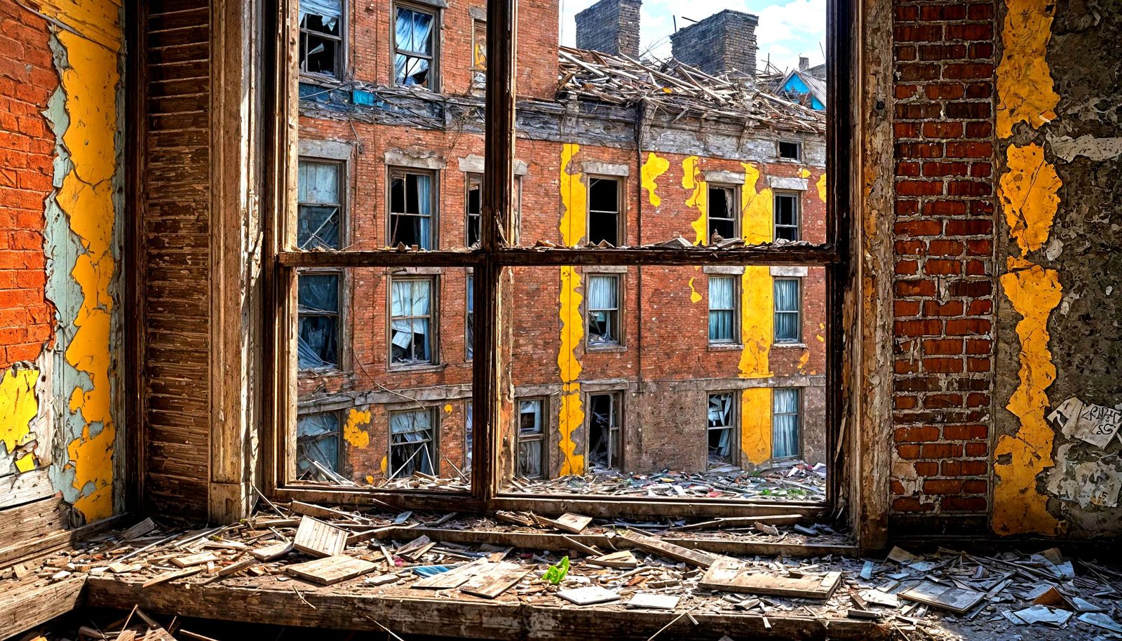Urban Decay Through Decaying Window, Intense Colors