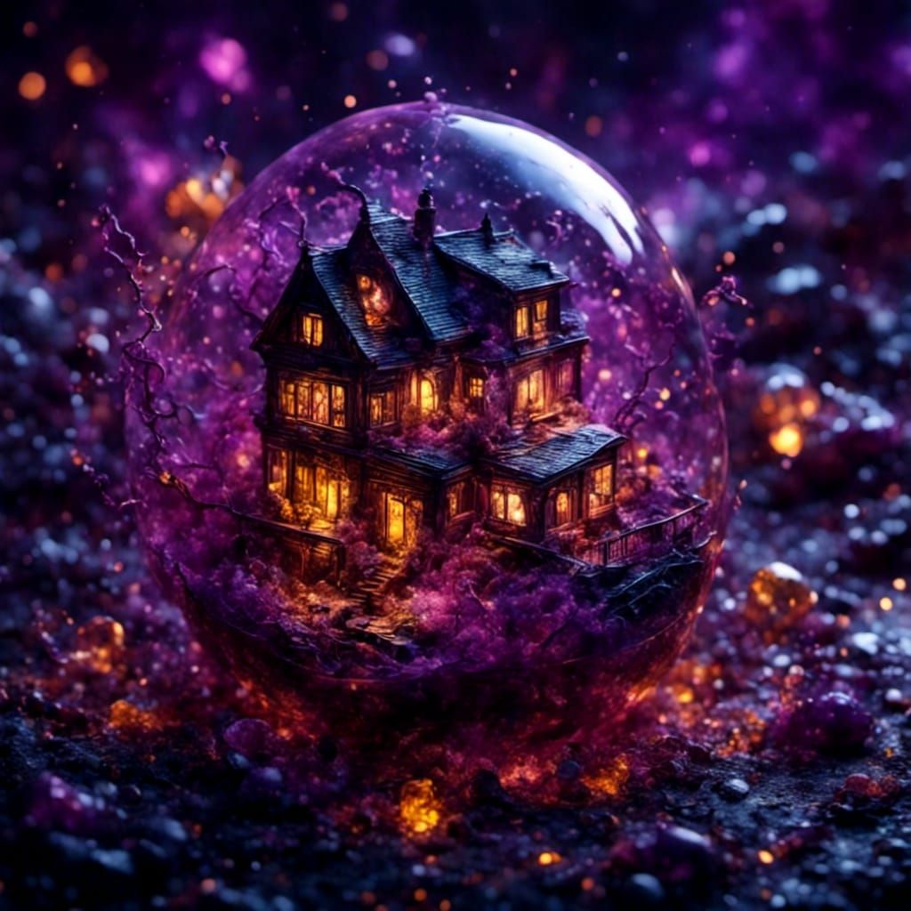 Dark Fantasy Tech Object in Hyper-Realistic Art