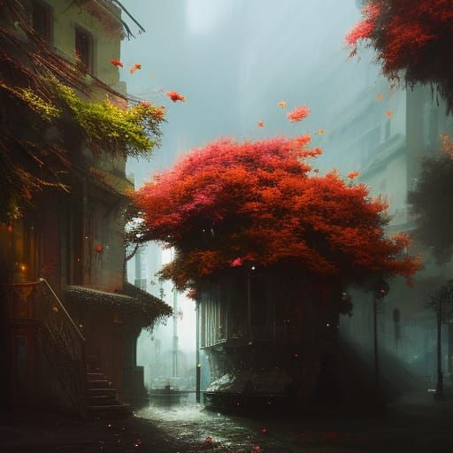 Ornate Baroque Architecture with Floral Details