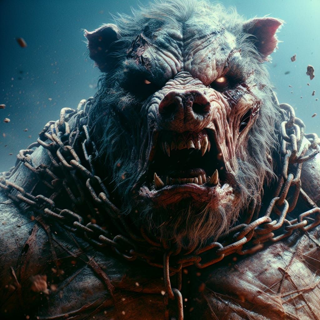 Furious ManBearPig Fusion in Chains