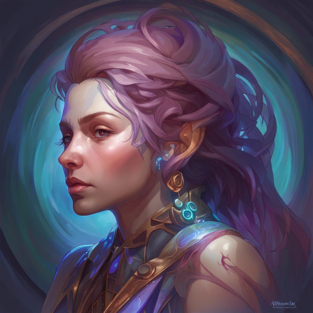 Magical Servitor Portrait for Back Pain Relief