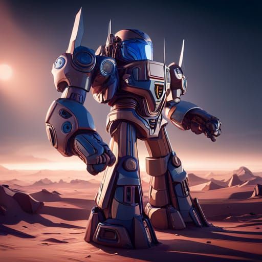 Monster Energy Drink Can Transformer: Sci-Fi Mech