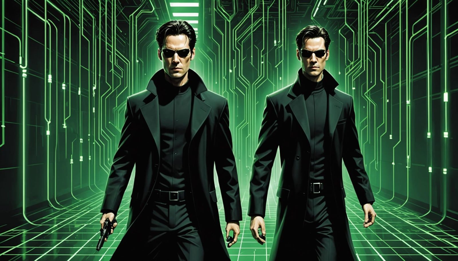 Neo Unplugs From The Matrix