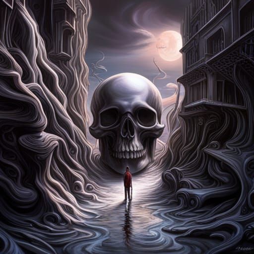 Koolaid Communion in Hellscape: A Giger-esque Heavy Metal Sc...