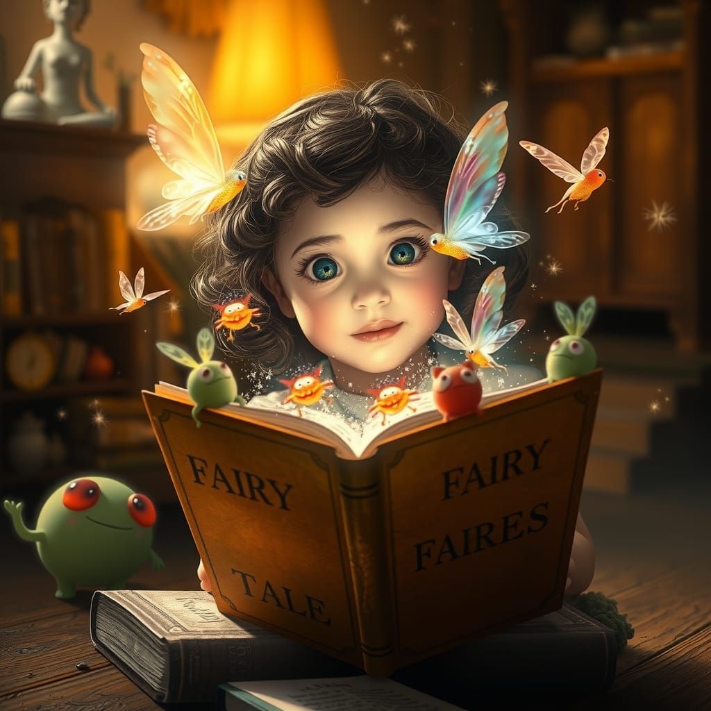 Magical Fairy Tale Book Comes to Life