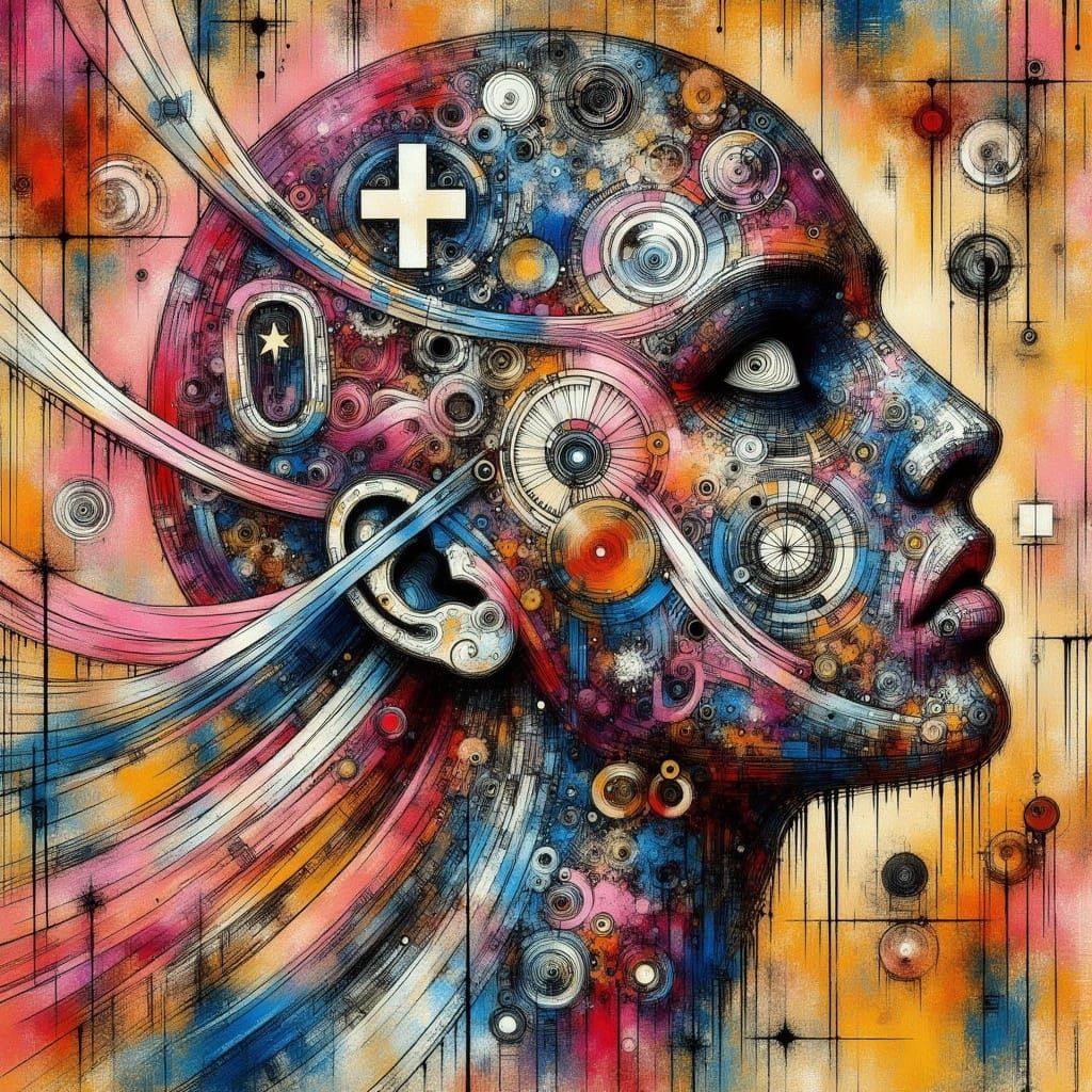 Surreal Easter Eggs in Punk Rock and Gothic Style, Kindergar...