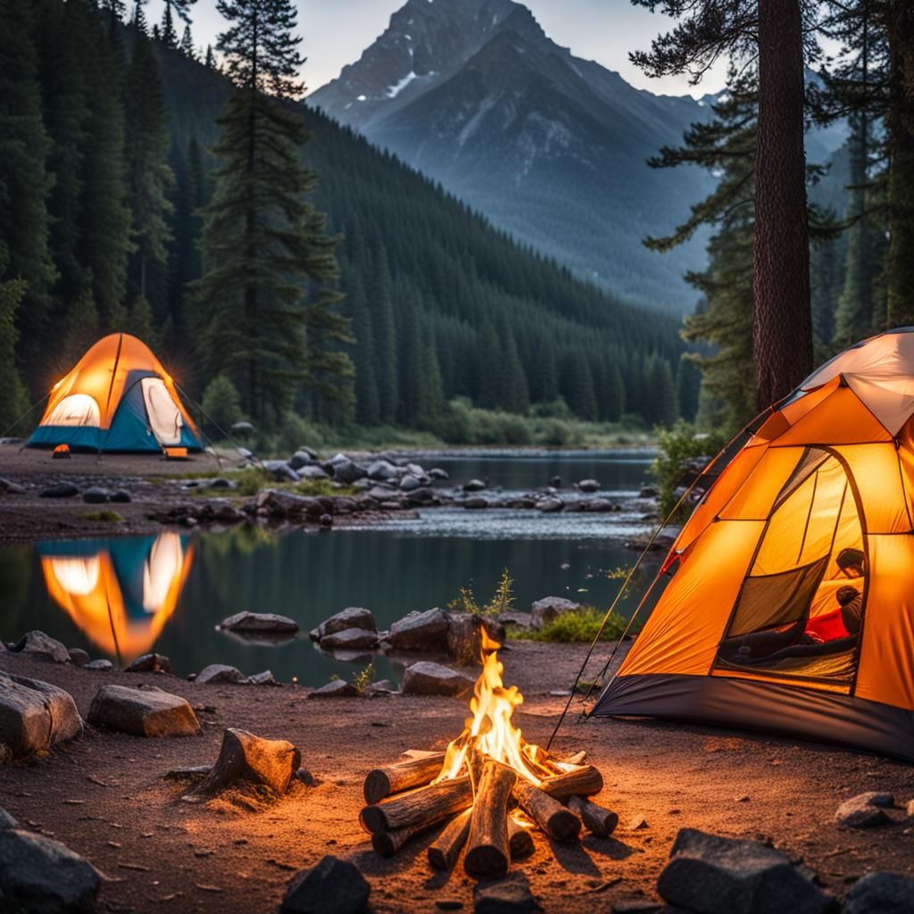 Perfect Camping Experience: Professional Photography