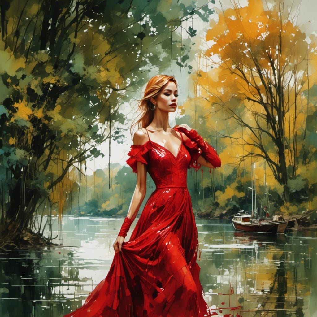 <lora:Brushstrokes:1.0>