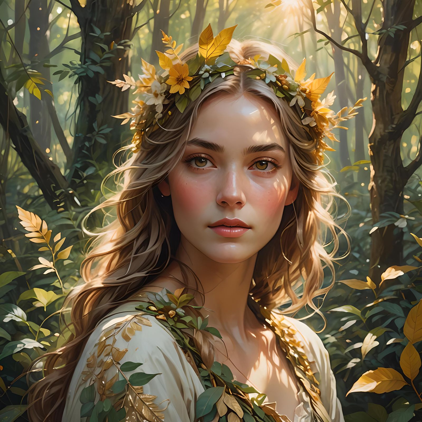 Alluring Pretty Lady