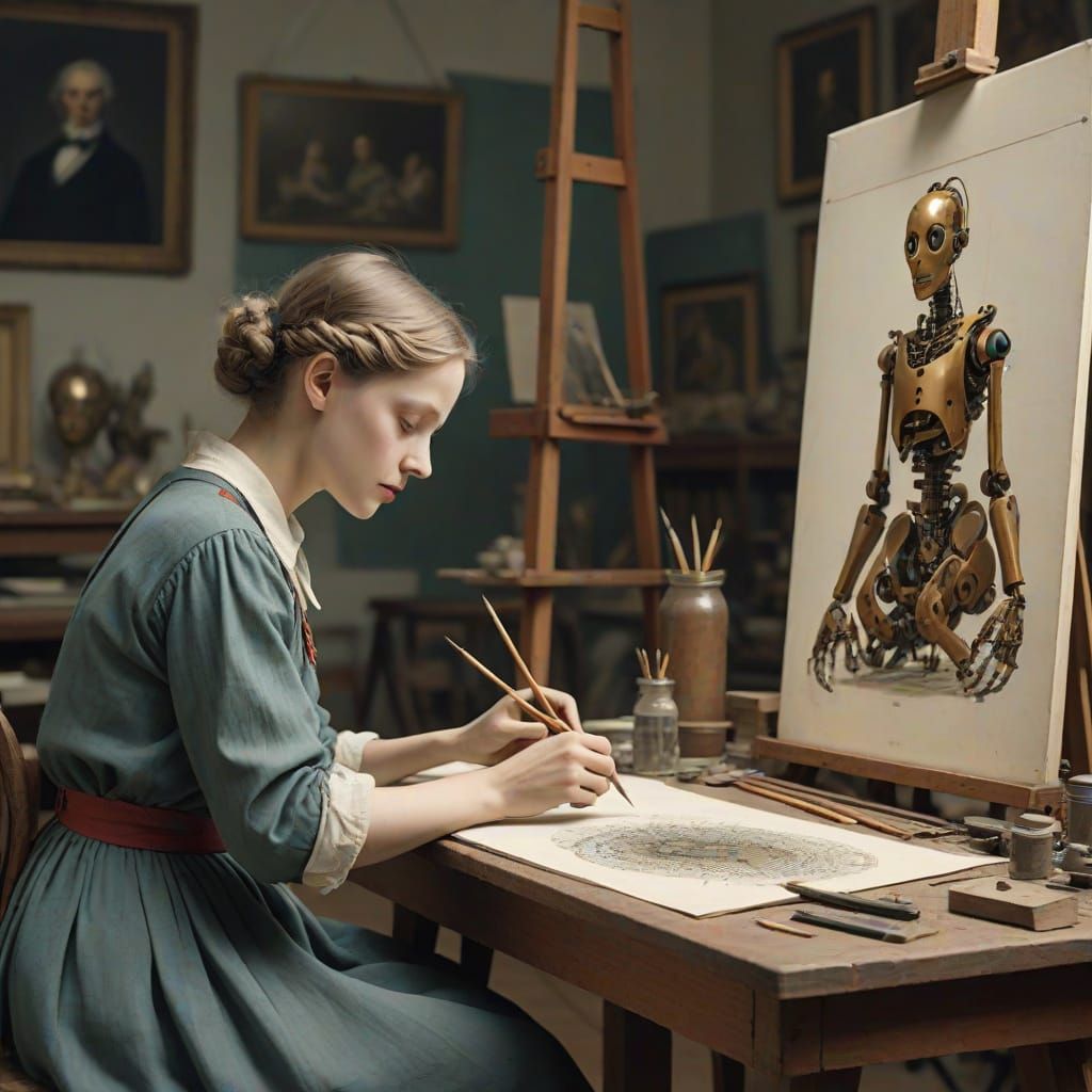 AI Art in 1935: Transforming the Craft of Beauty