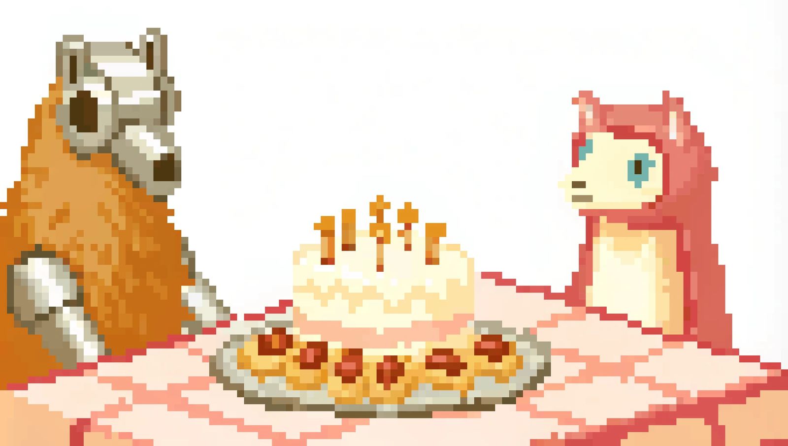 Cyborg Alpaca Celebrates Birthday in Futuristic Fiesta