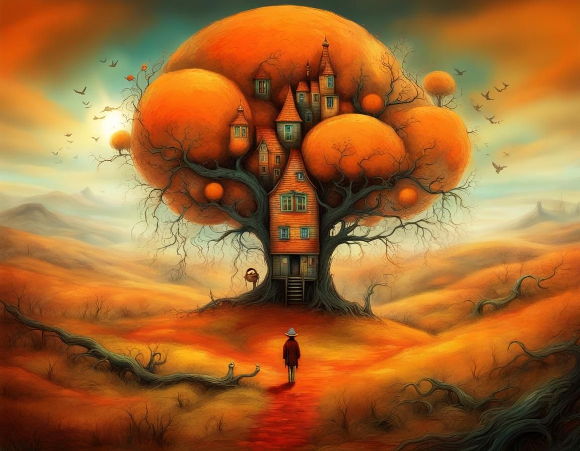 Orange Tree House
