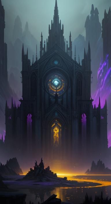 Dark Fantasy Failed Goddess in 8k Resolution