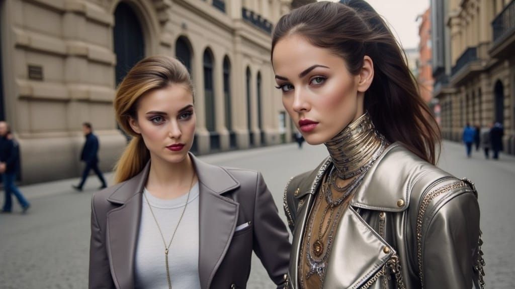 Full Body AI-Generated Photograph