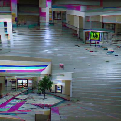 Abandoned Shopping Mall in 8K Resolution