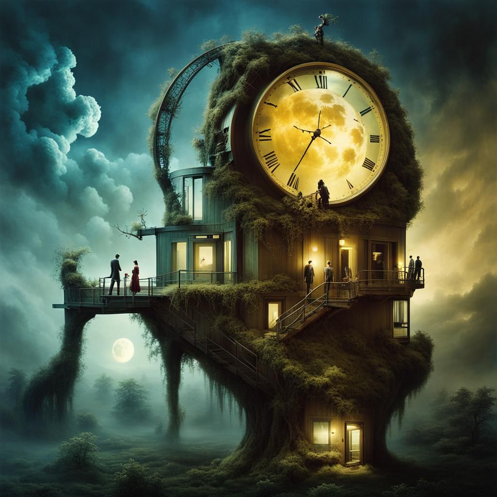 Surreal Stargate: Time and Cosmos in Dreamscape