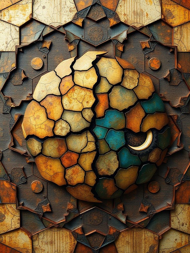 Earth's Dreaming Mind Unveiled in Fractured Ritual