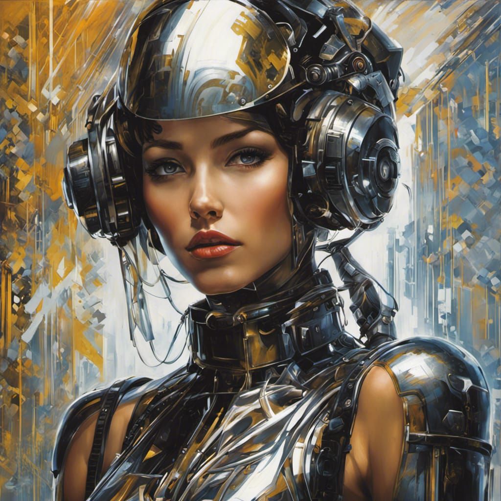cybernetic girl