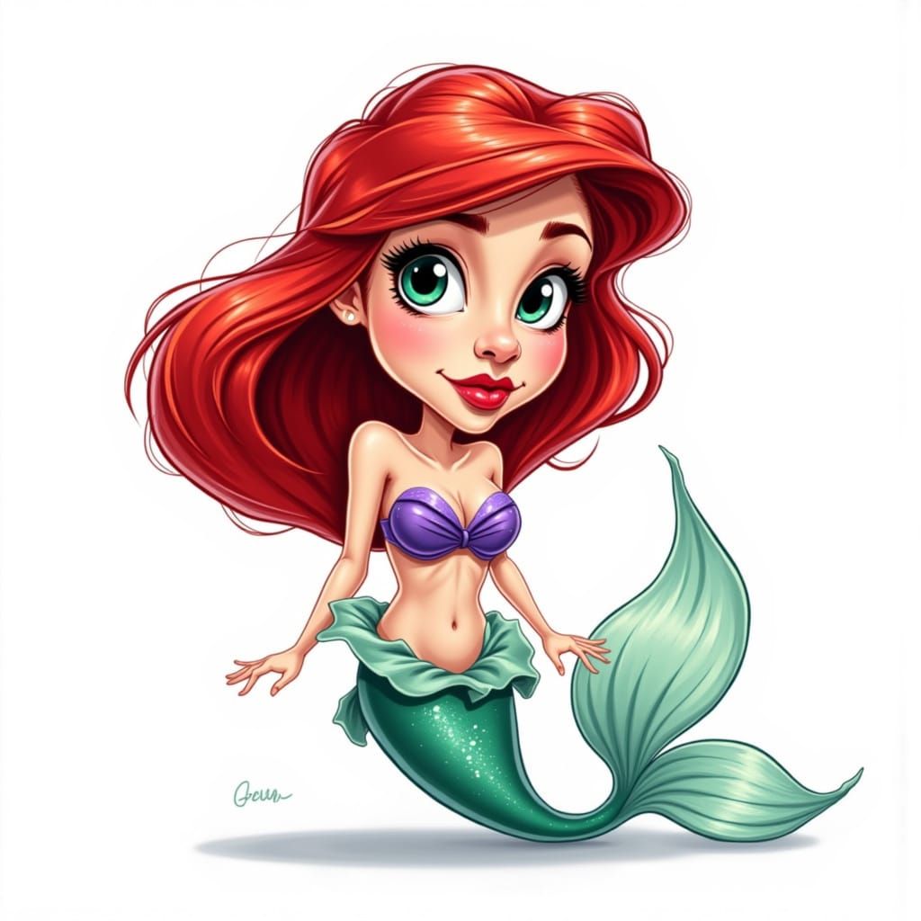 Ariel Caricature Art