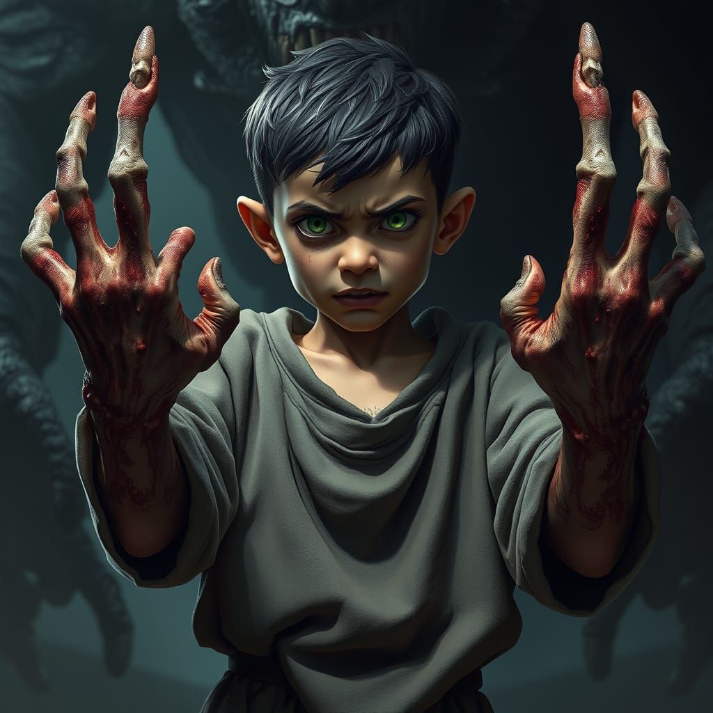 Fracture: A Young Warrior's Unyielding Determination