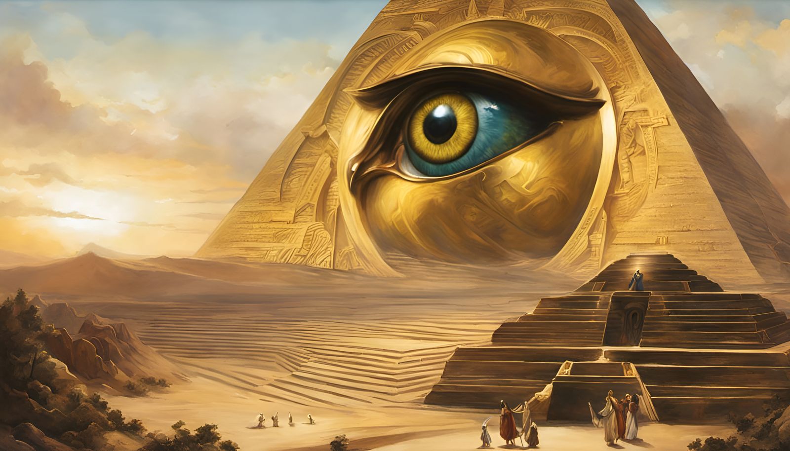 “The Eye of Ra Watches Over Egypt”