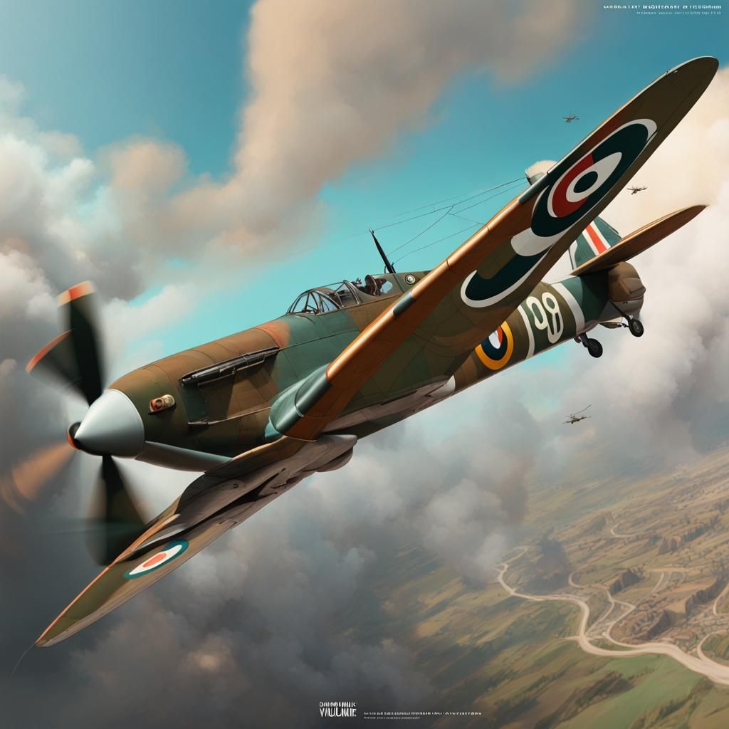 Hawker Hurricane Mk I, Art Nouveau Style