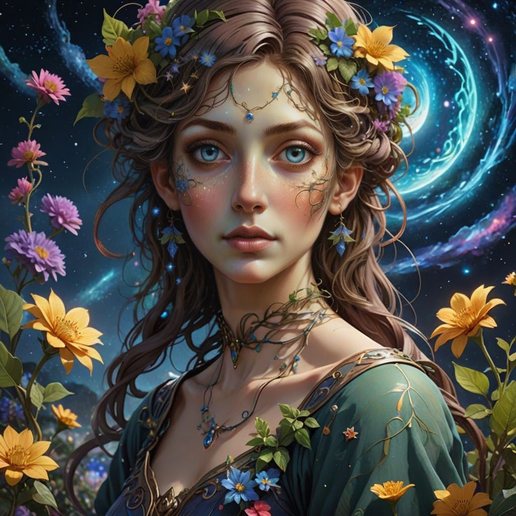 Cosmic Garden Goddess