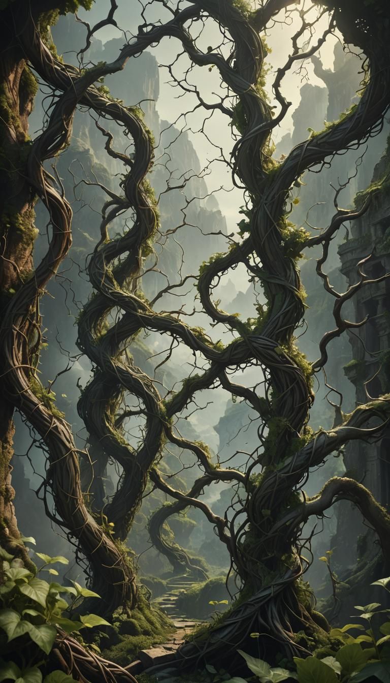 Dreamlike Landscape: Beauty and Danger Intertwined