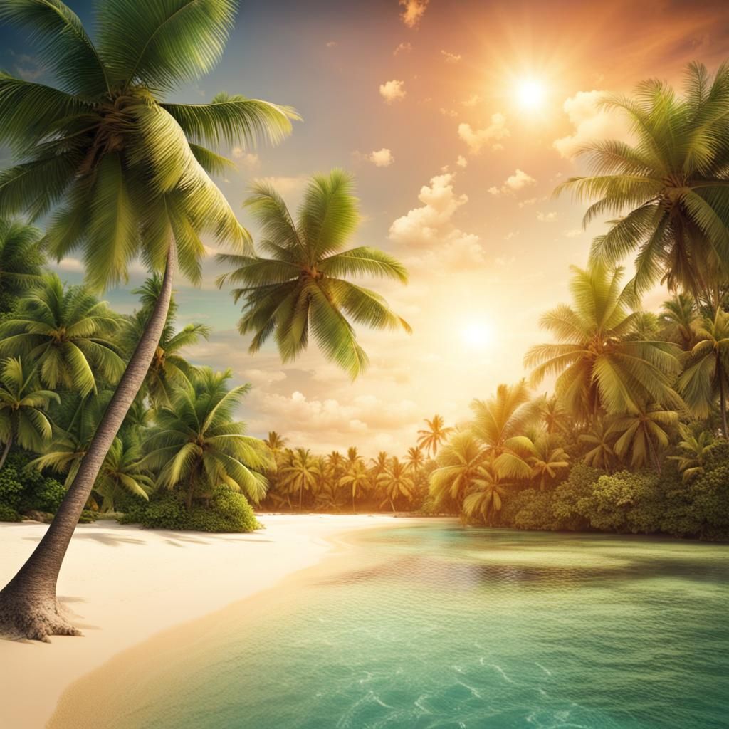 Tropical Island Paradise: An Oasis of Peace