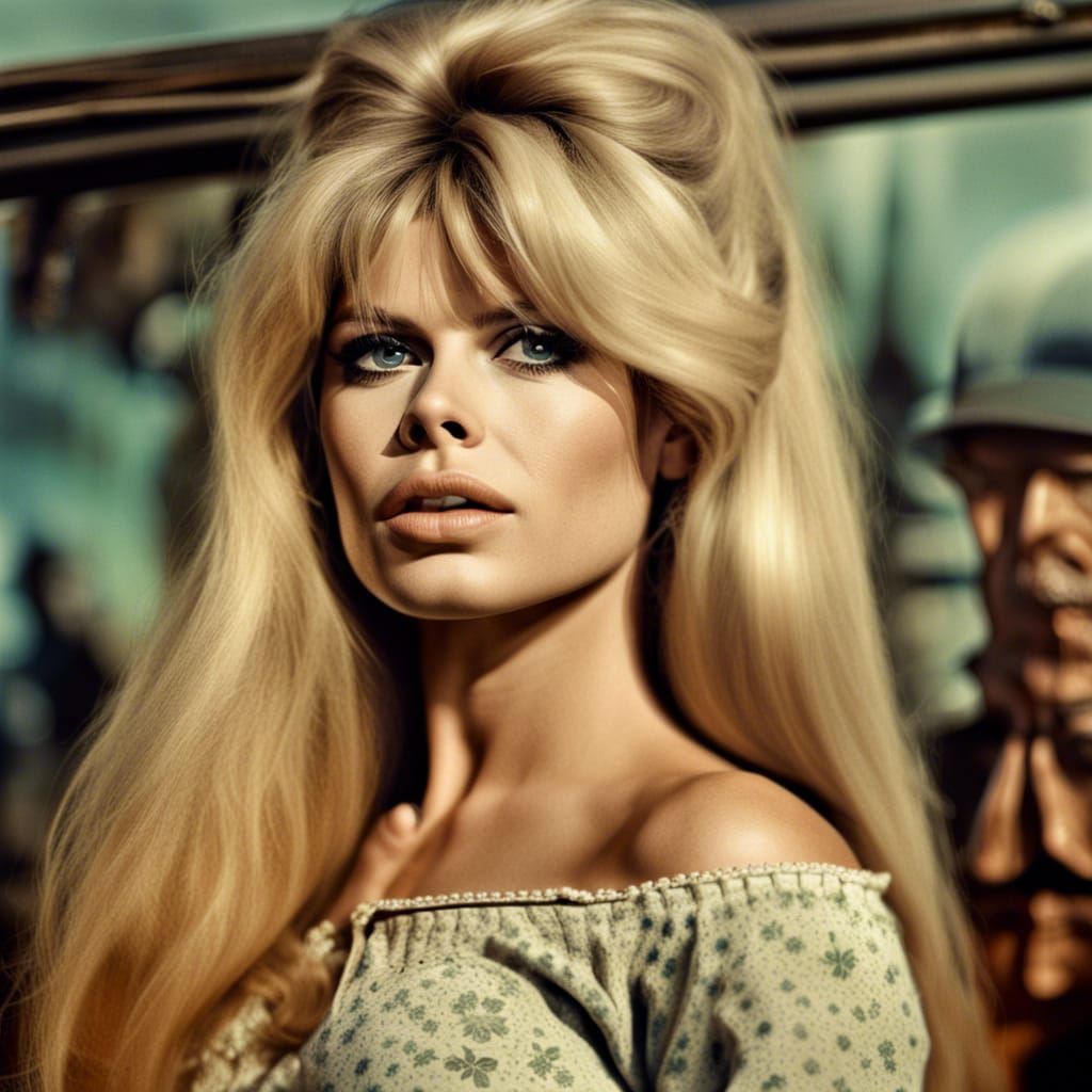 Hyperrealistic Portrait of Brigitte Bardot