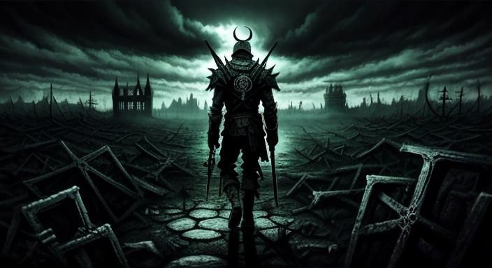 Apocalyptic Nightmare Landscape