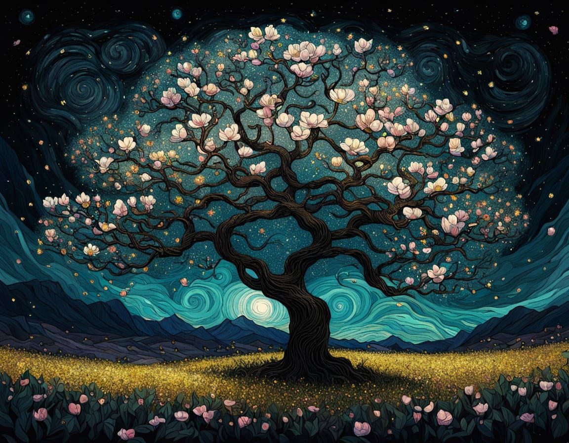 James R. Eads Style, Gustav Klimt Style, Vincent van Gogh St...