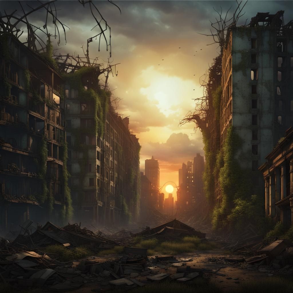 Post-Apocalyptic city