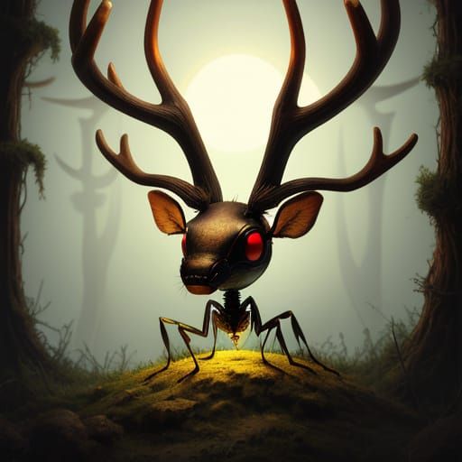 ants, antlers, Luminism