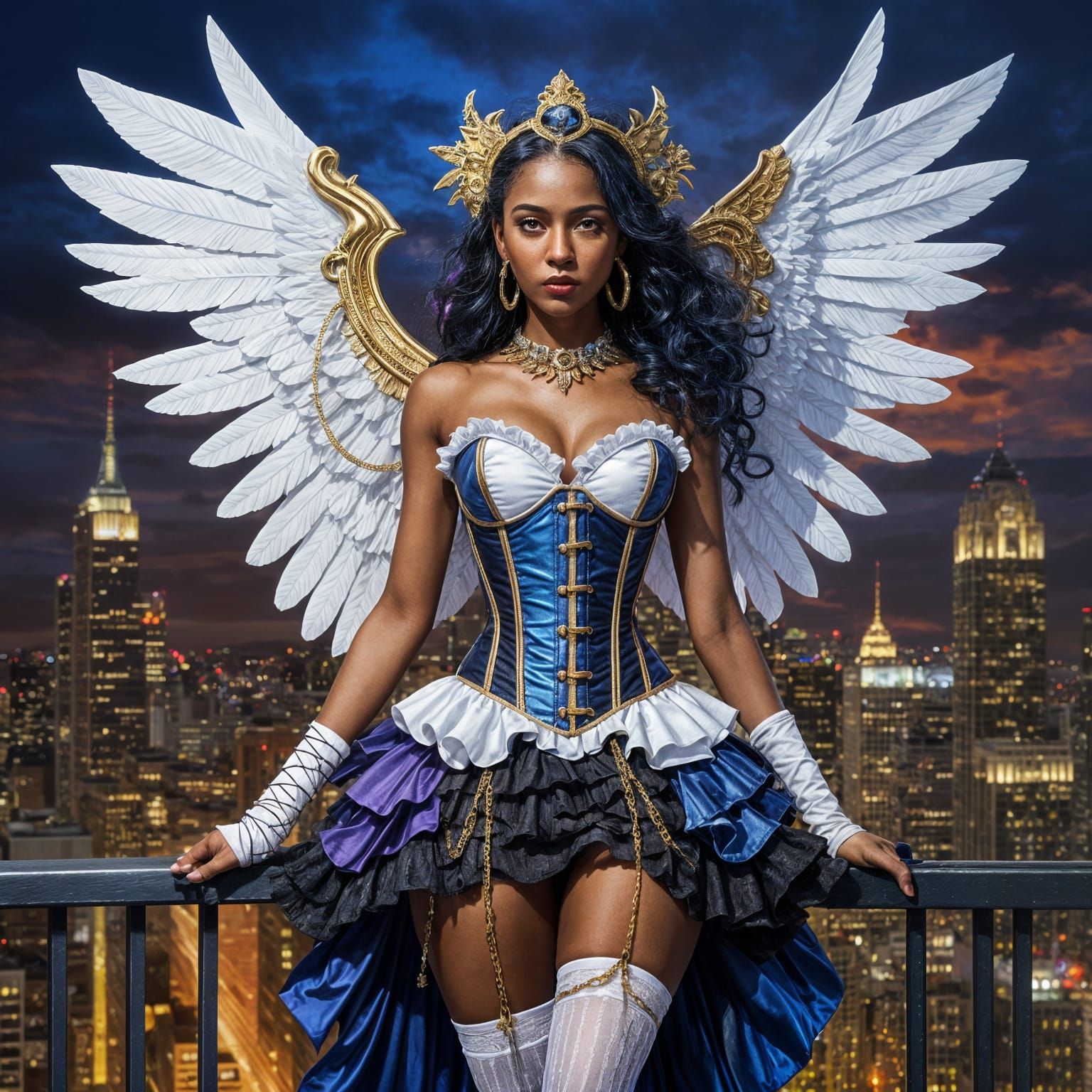 Dominican Goddess of Magic with Sci-Fi Elements