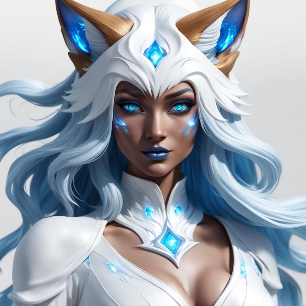 This is A Supernatural Female Kitsune