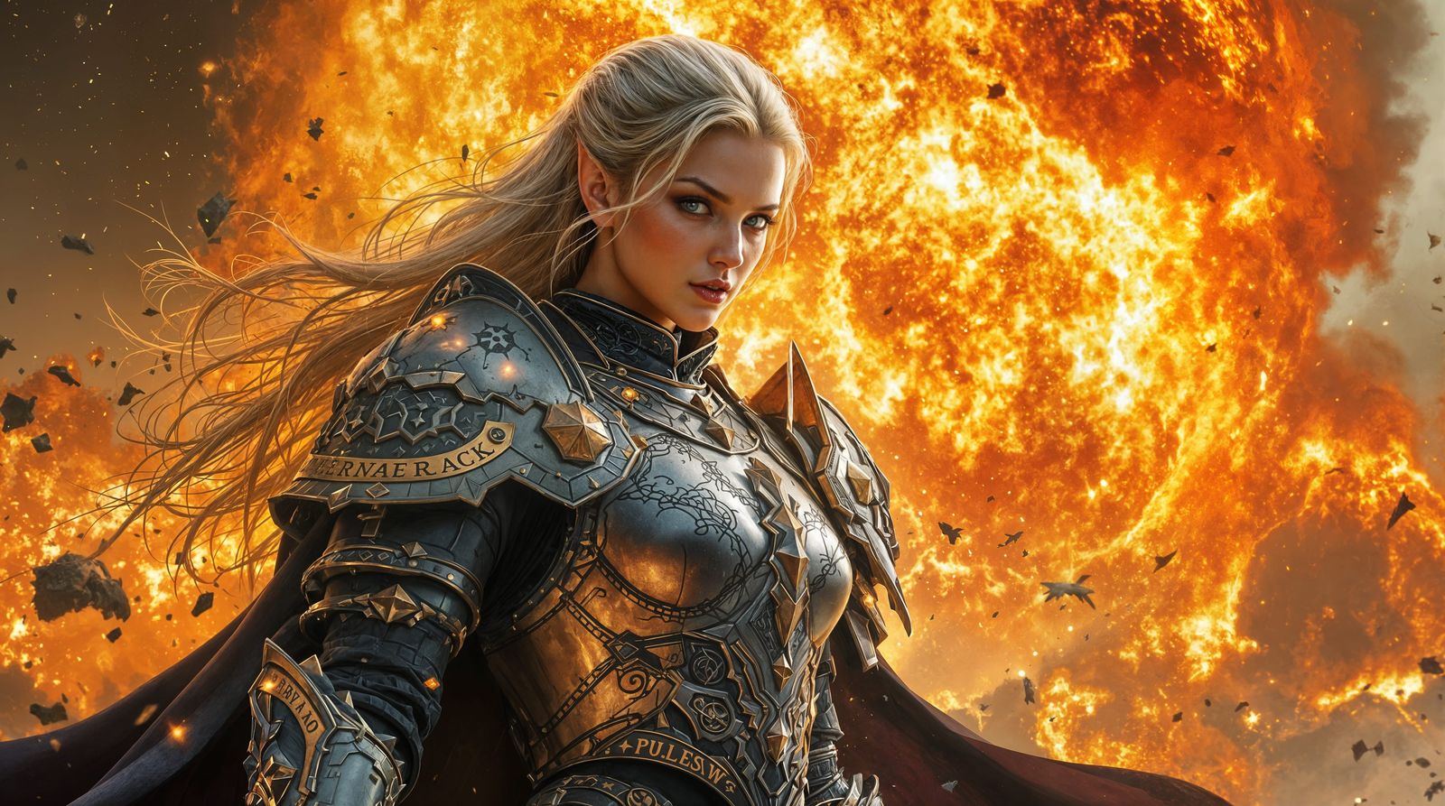 Hyper-Realistic Goddess of Nuclear Serenity