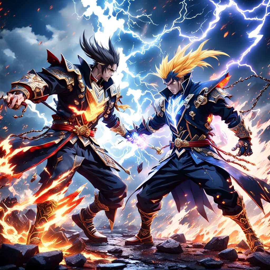 Anime Villains Clash in Epic Battle