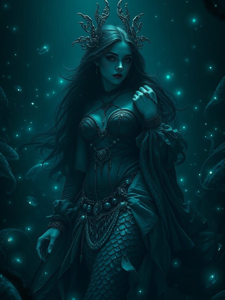 dark mermaid