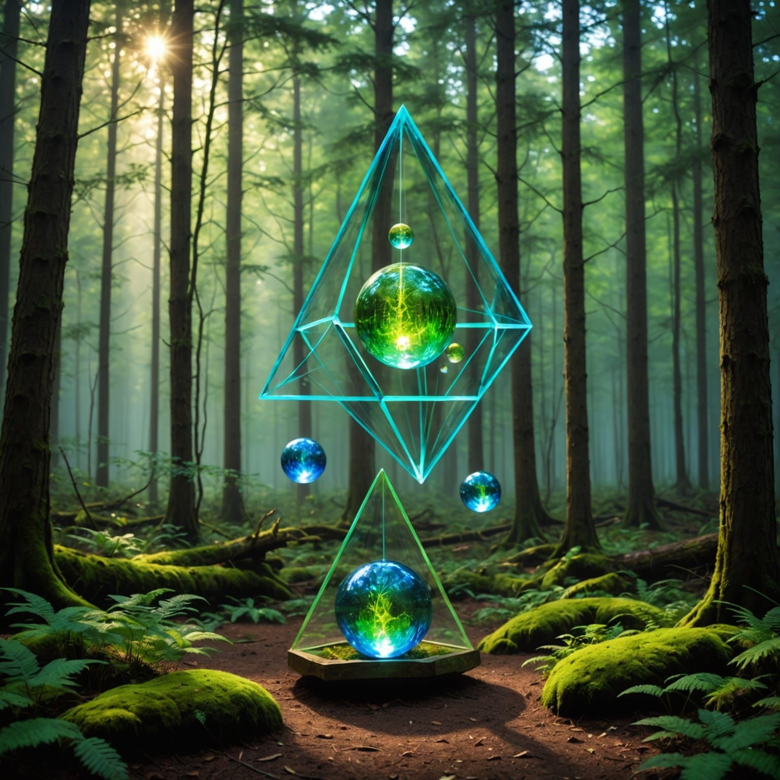 Ethereal Will-O-The-Wisps in Harmony