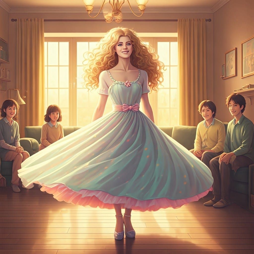 Charming Young Man in Easter Dress, Delicate Features and Wh...