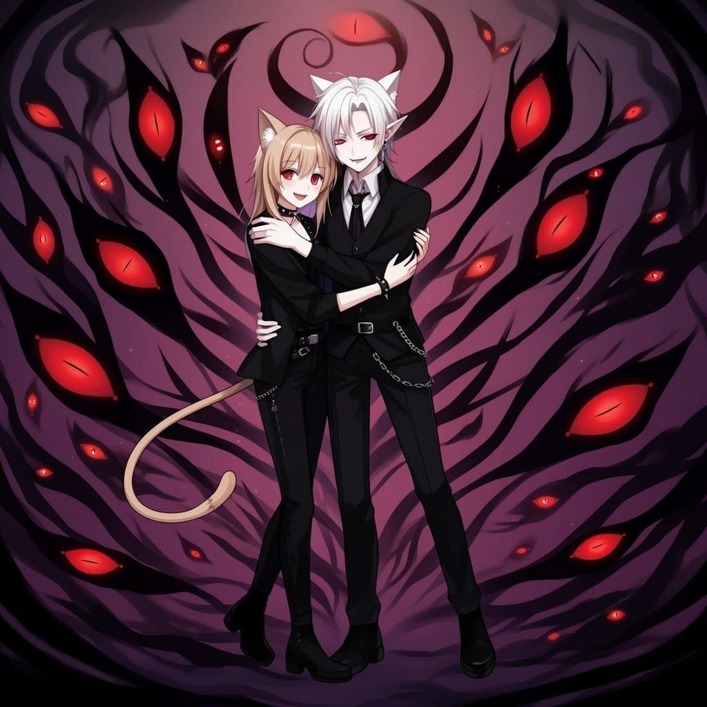 Catboy and Vampire